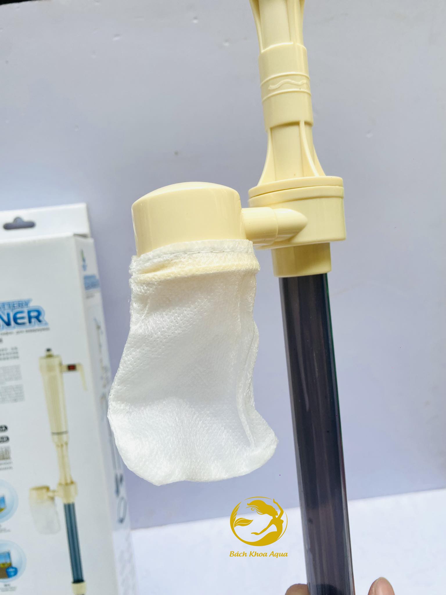 Dụng cụ Jeneca AS - 615A/615B hút phân cặn bẩn đáy, thay nước hồ thủy sinh cá cảnh